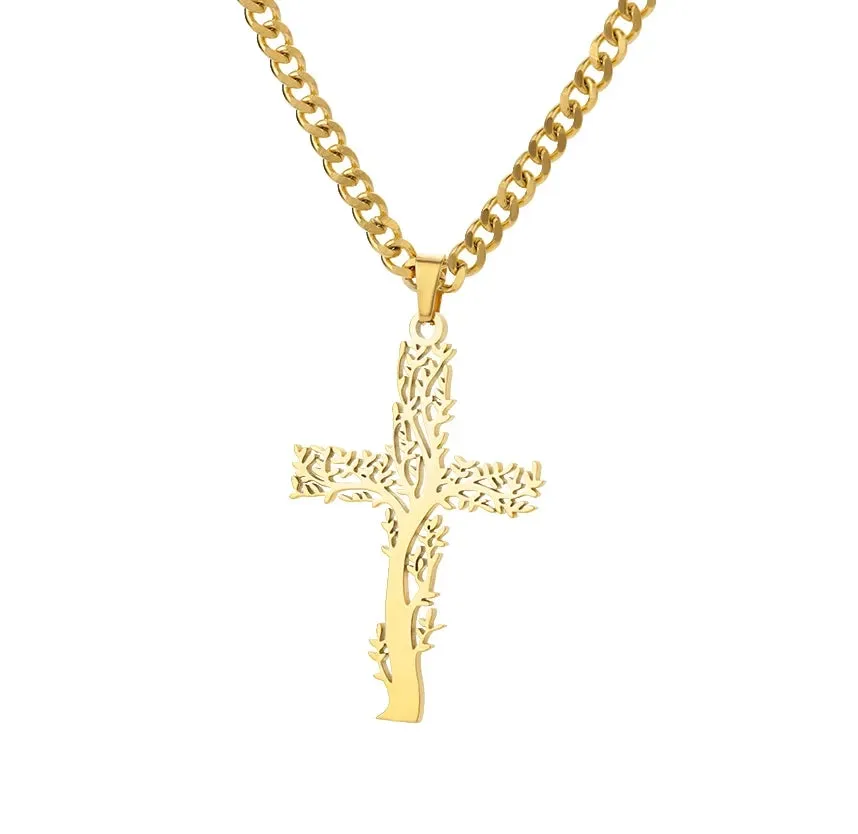 Punk Gold Heart Pendant Necklace for Women Y2K Choker