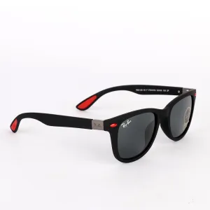 Ray-Ban Uv Protection Black And Red Sunglasses