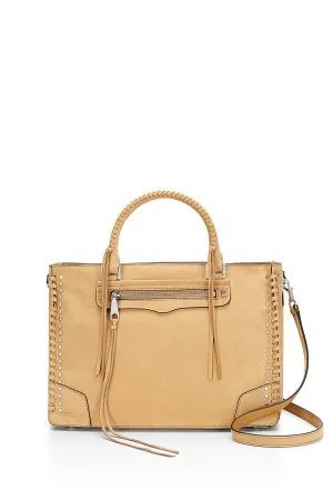 Regan Satchel Tote With Studs
