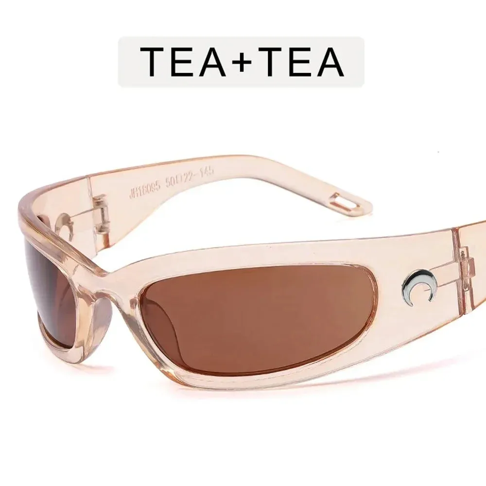 Retro Moon Sunglasses  Classic Luxury UV400 Shades for Men & Women