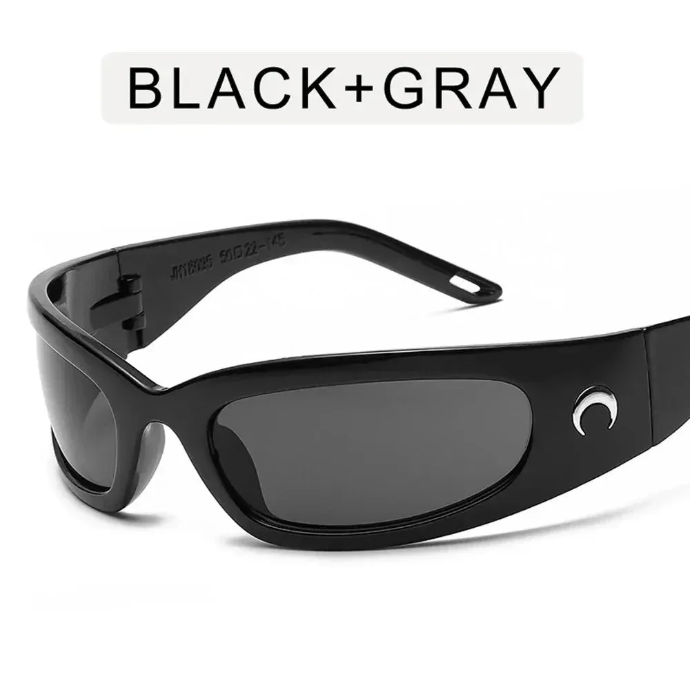 Retro Moon Sunglasses  Classic Luxury UV400 Shades for Men & Women