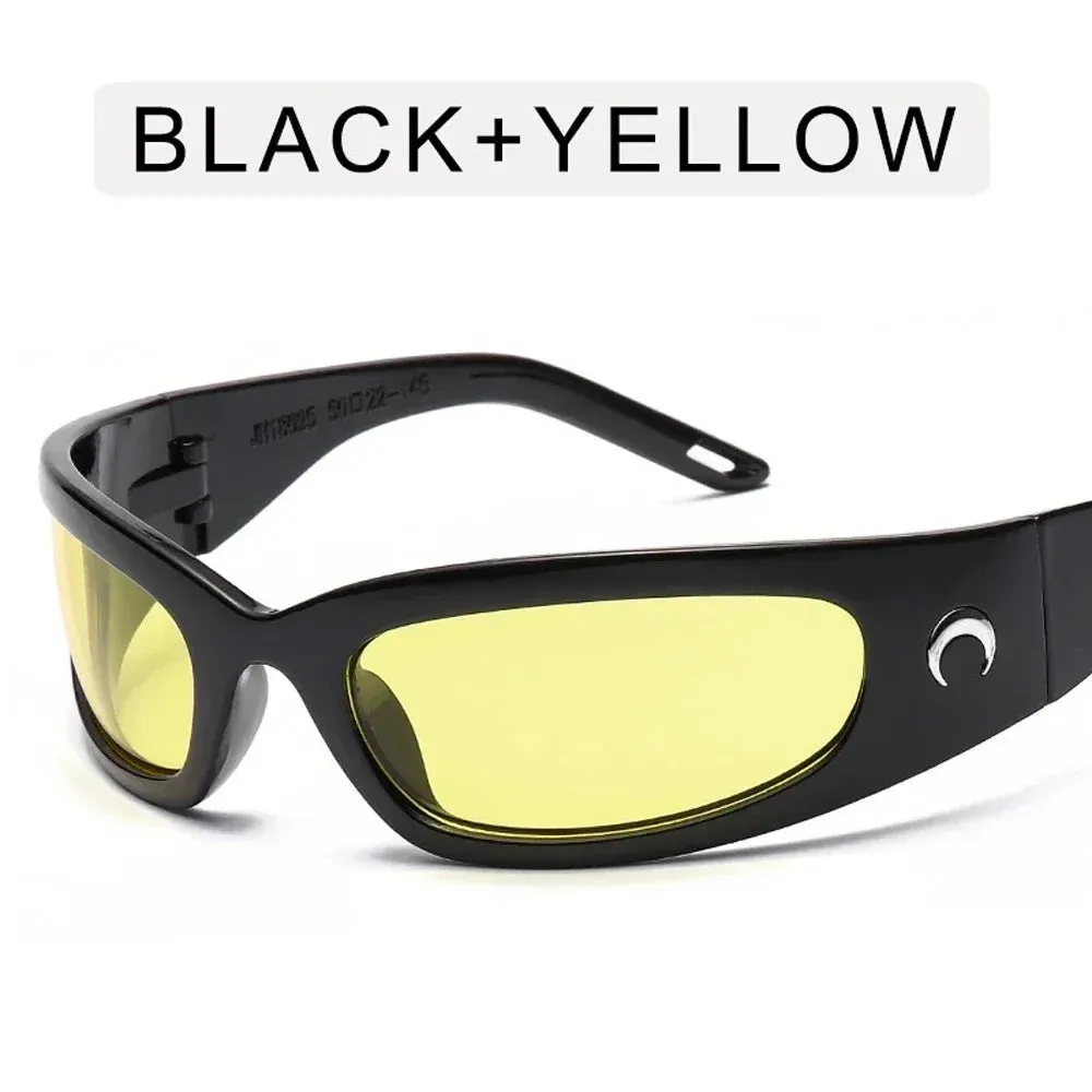 Retro Moon Sunglasses  Classic Luxury UV400 Shades for Men & Women
