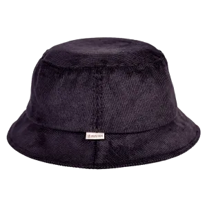 Rockaway Hemp Corduroy Bucket Hat | Black