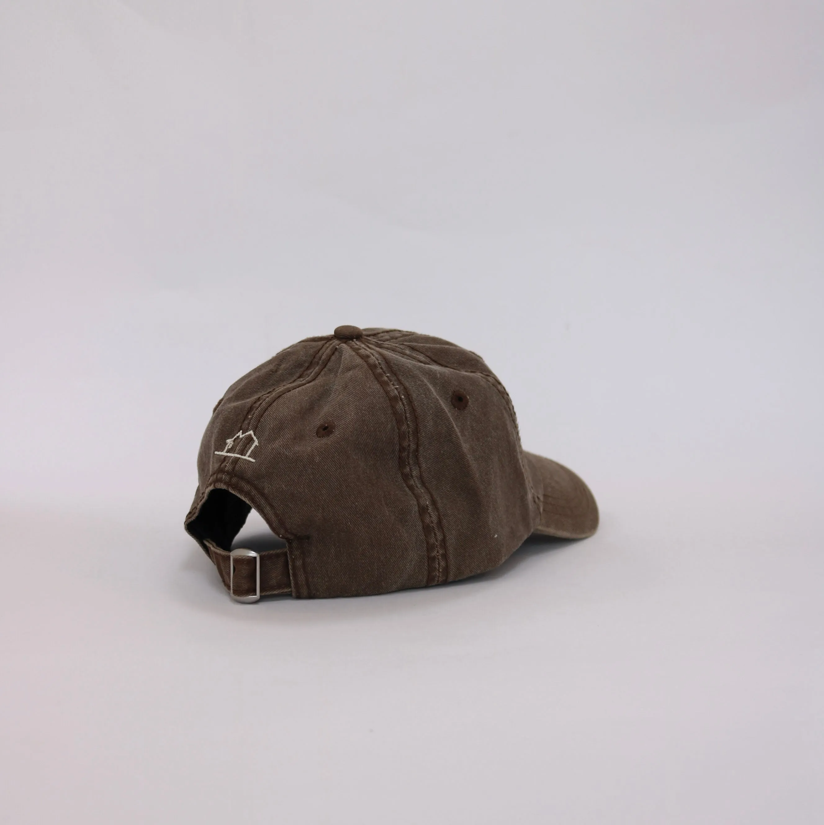 Roncy Dad Hat (Washed Brown)