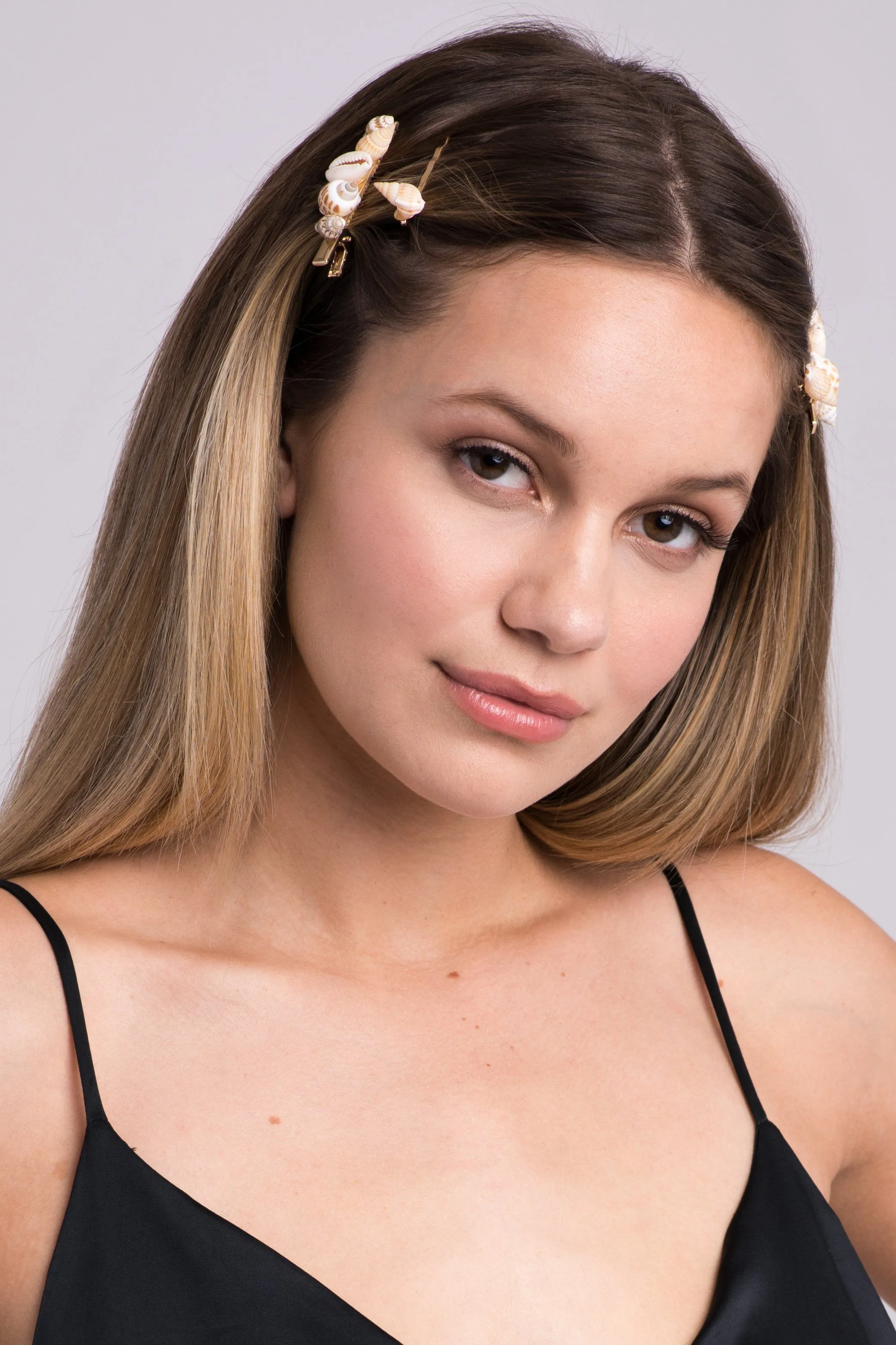 Seashell and Twin Starfish Bobby Pin 3PCS Set