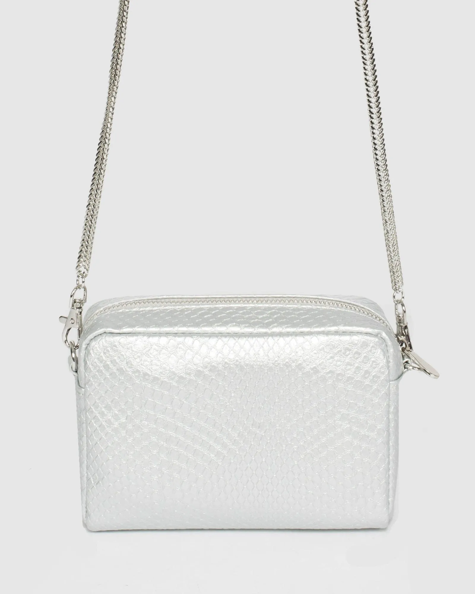 Silver Suri Crossbody Bag