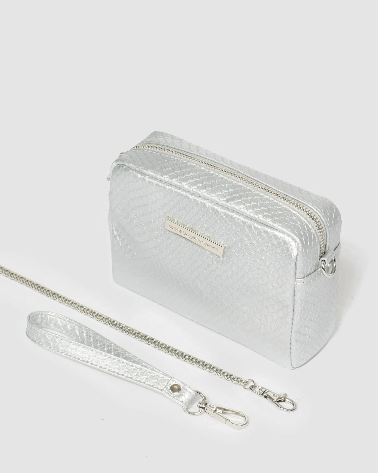 Silver Suri Crossbody Bag