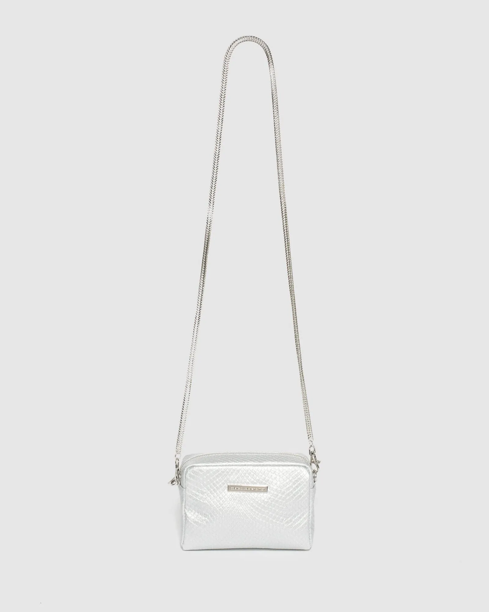 Silver Suri Crossbody Bag
