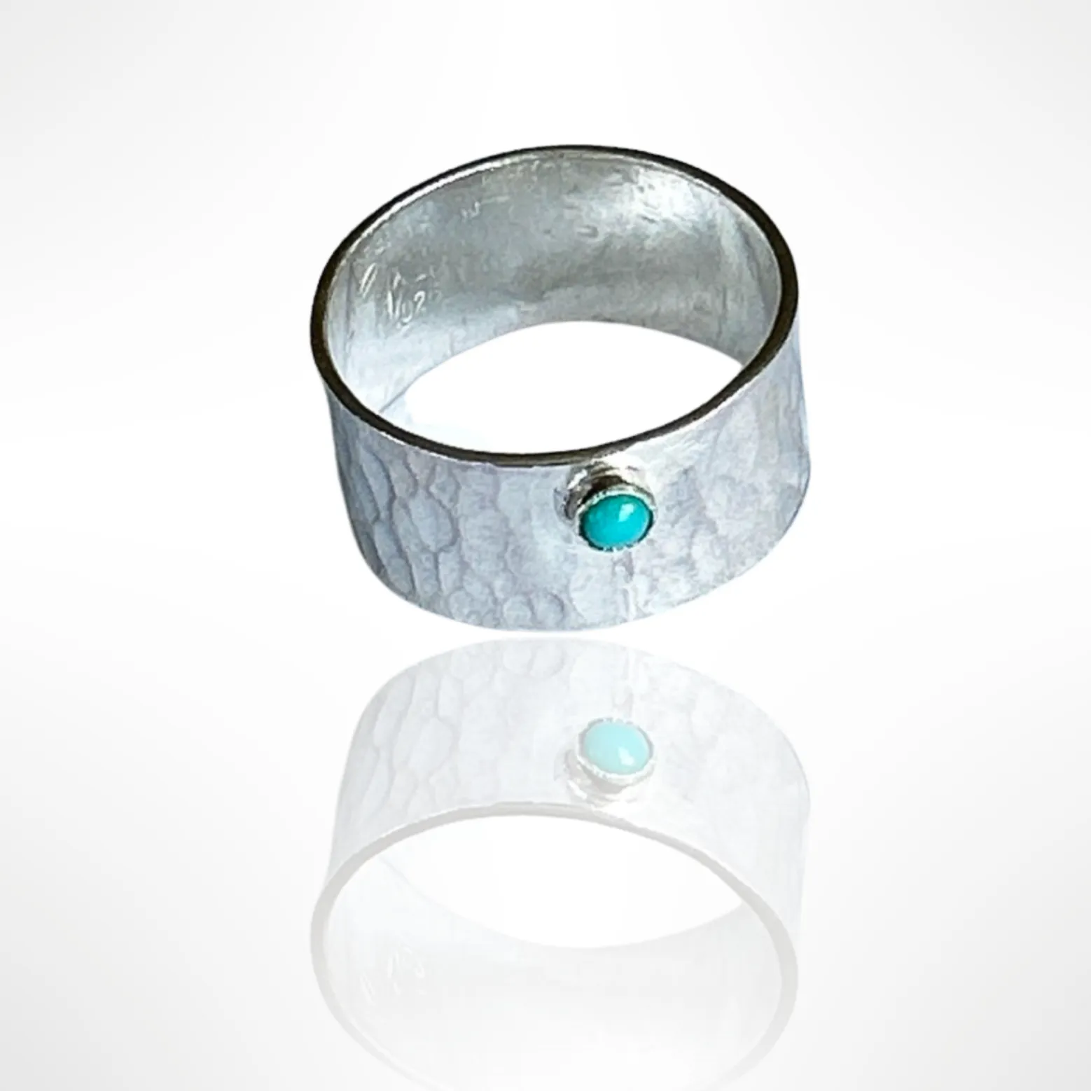 Sterling Silver Ring With Turquoise