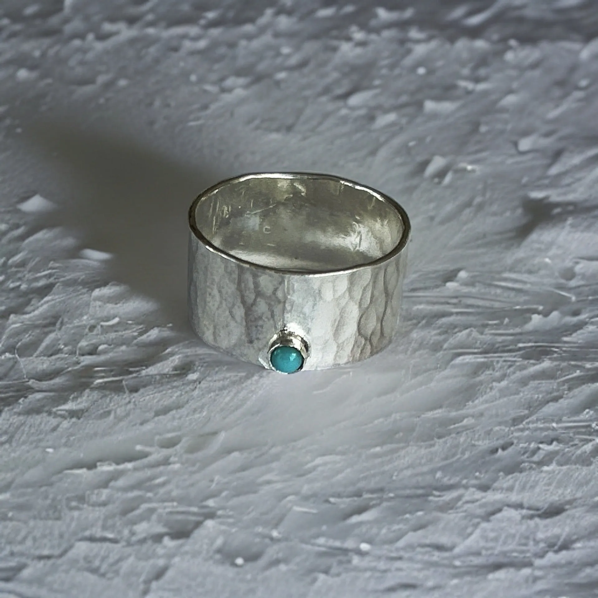 Sterling Silver Ring With Turquoise