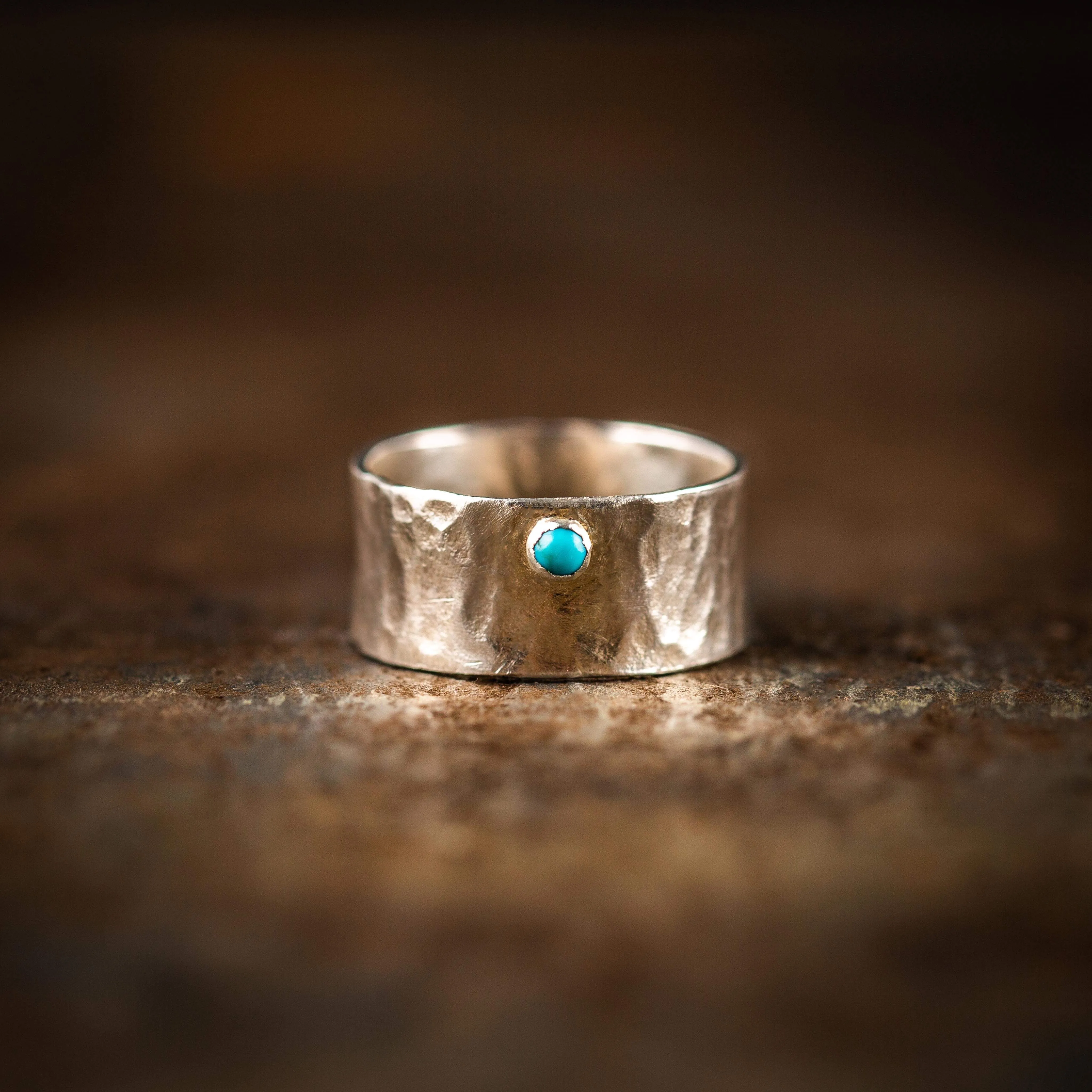 Sterling Silver Ring With Turquoise