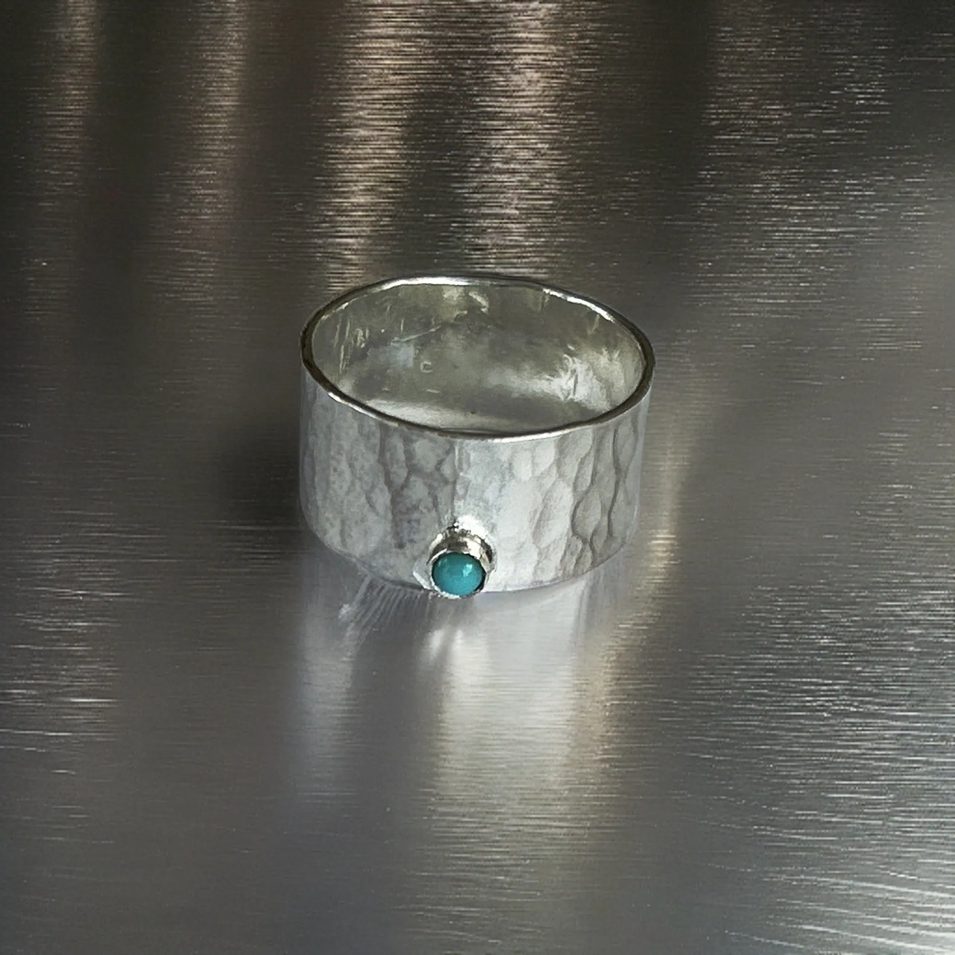 Sterling Silver Ring With Turquoise