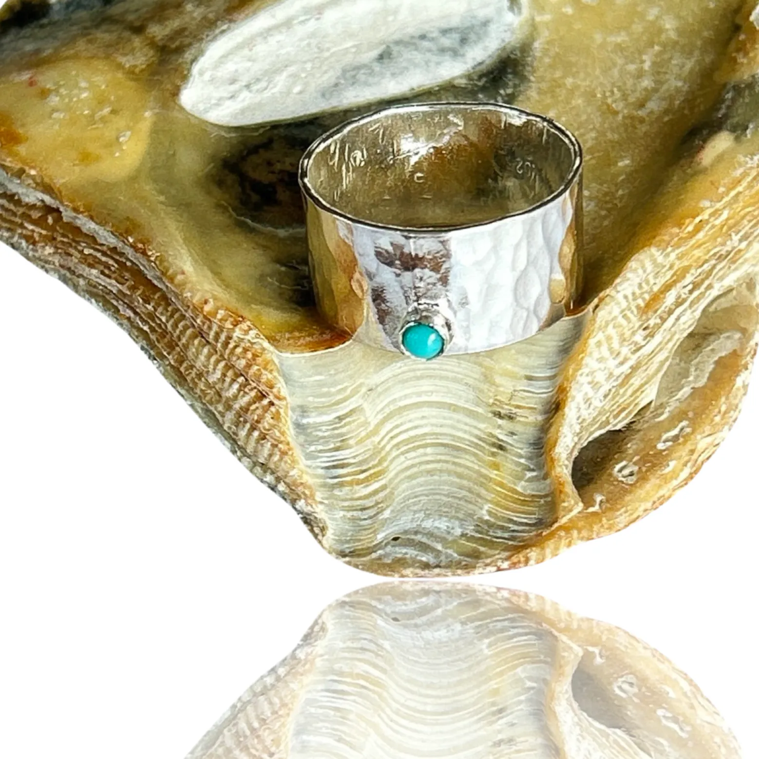 Sterling Silver Ring With Turquoise
