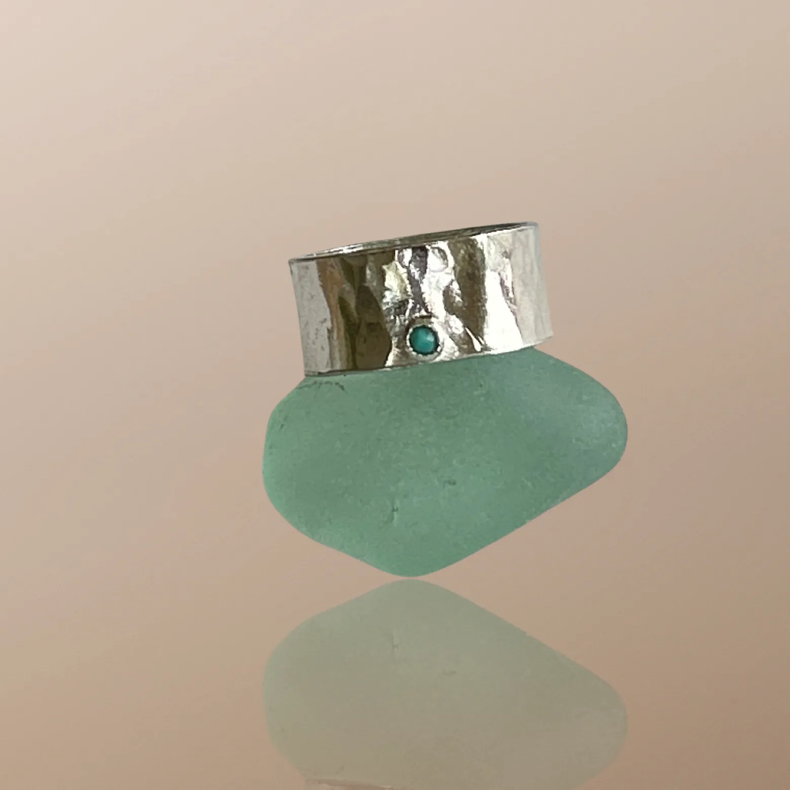 Sterling Silver Ring With Turquoise