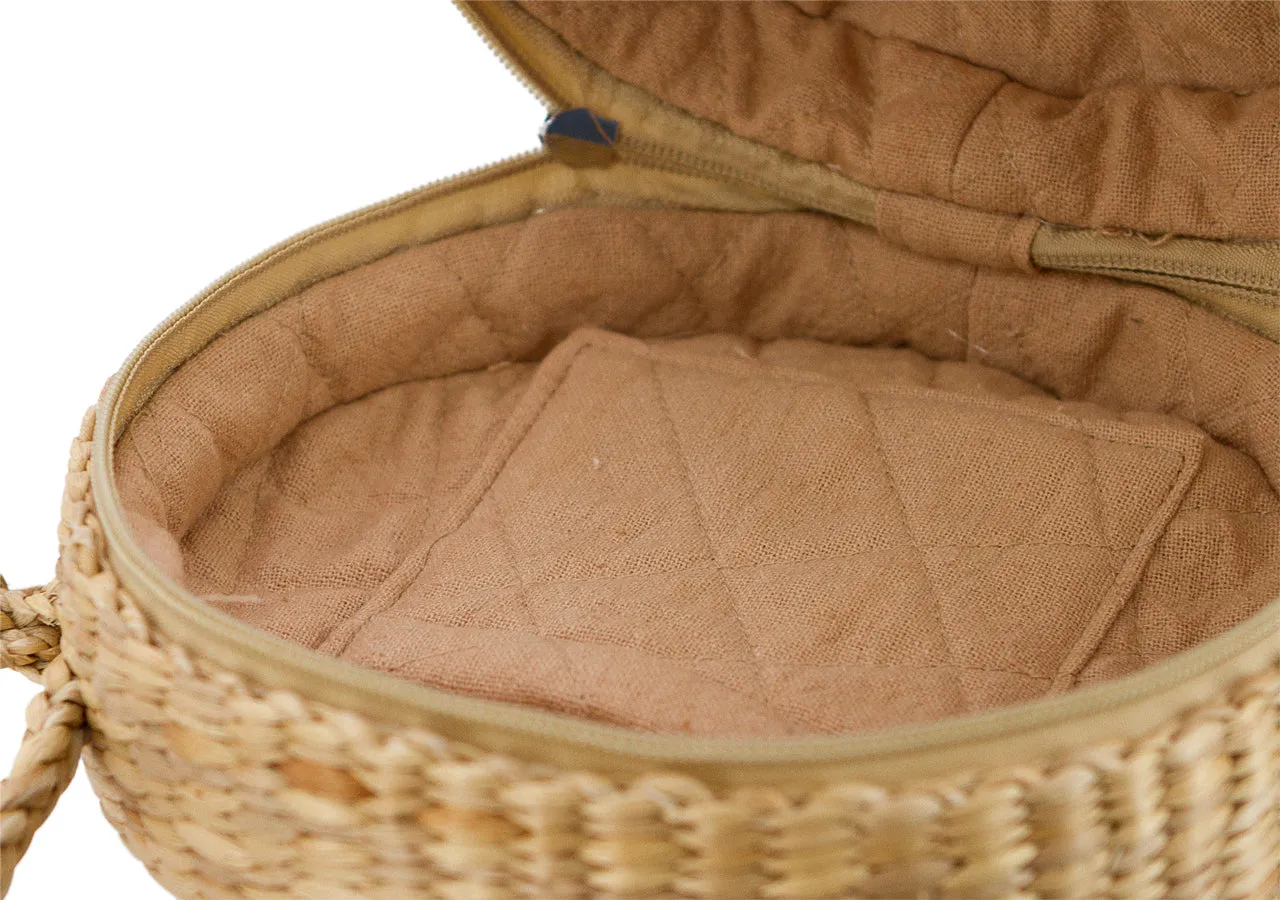 Straw Cross Body Bag