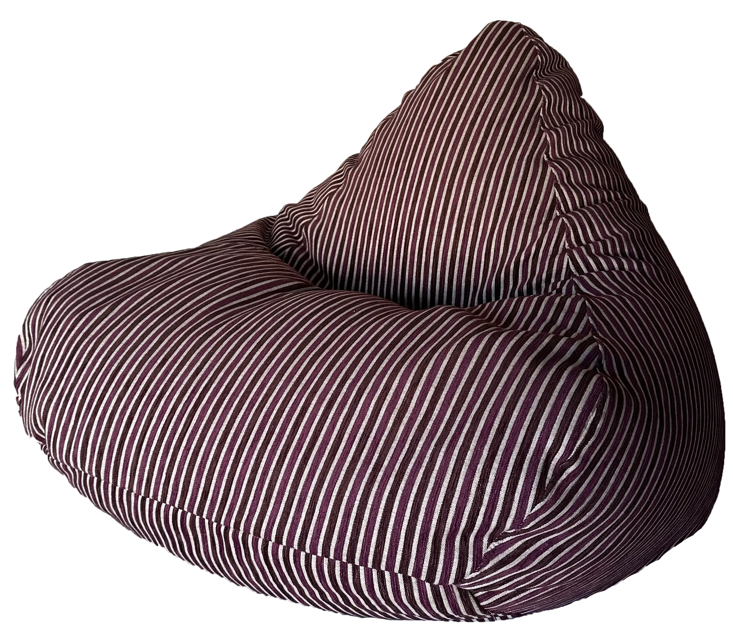 Striped Bean Bag In Purple