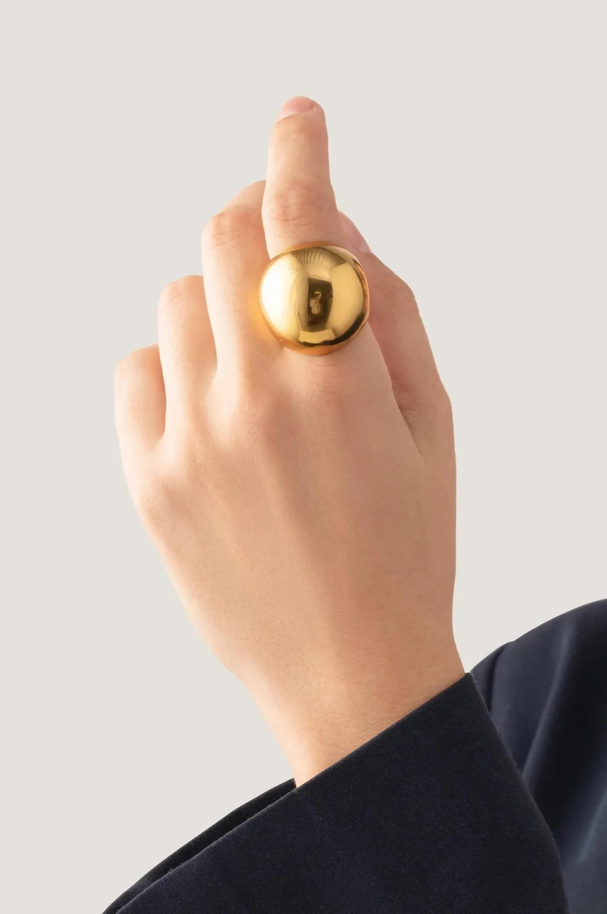 Supernova Gold Ring