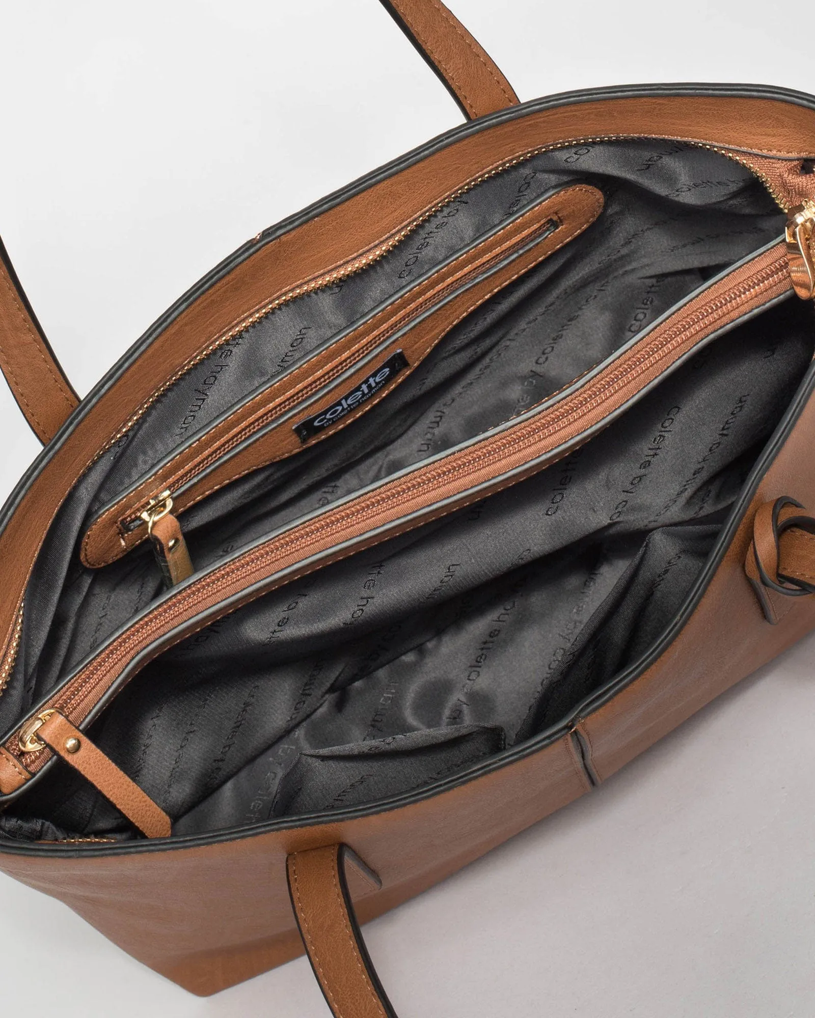 Tan Yesenia Tassel Tote Bag