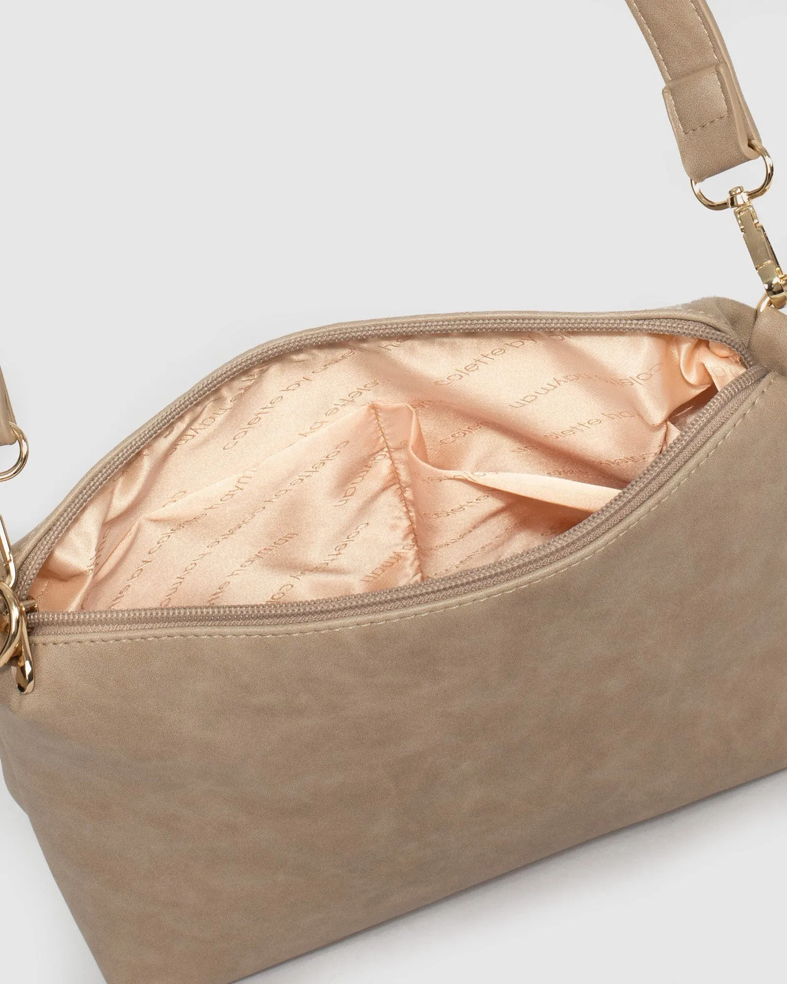 Taupe Camila Slouch Bag