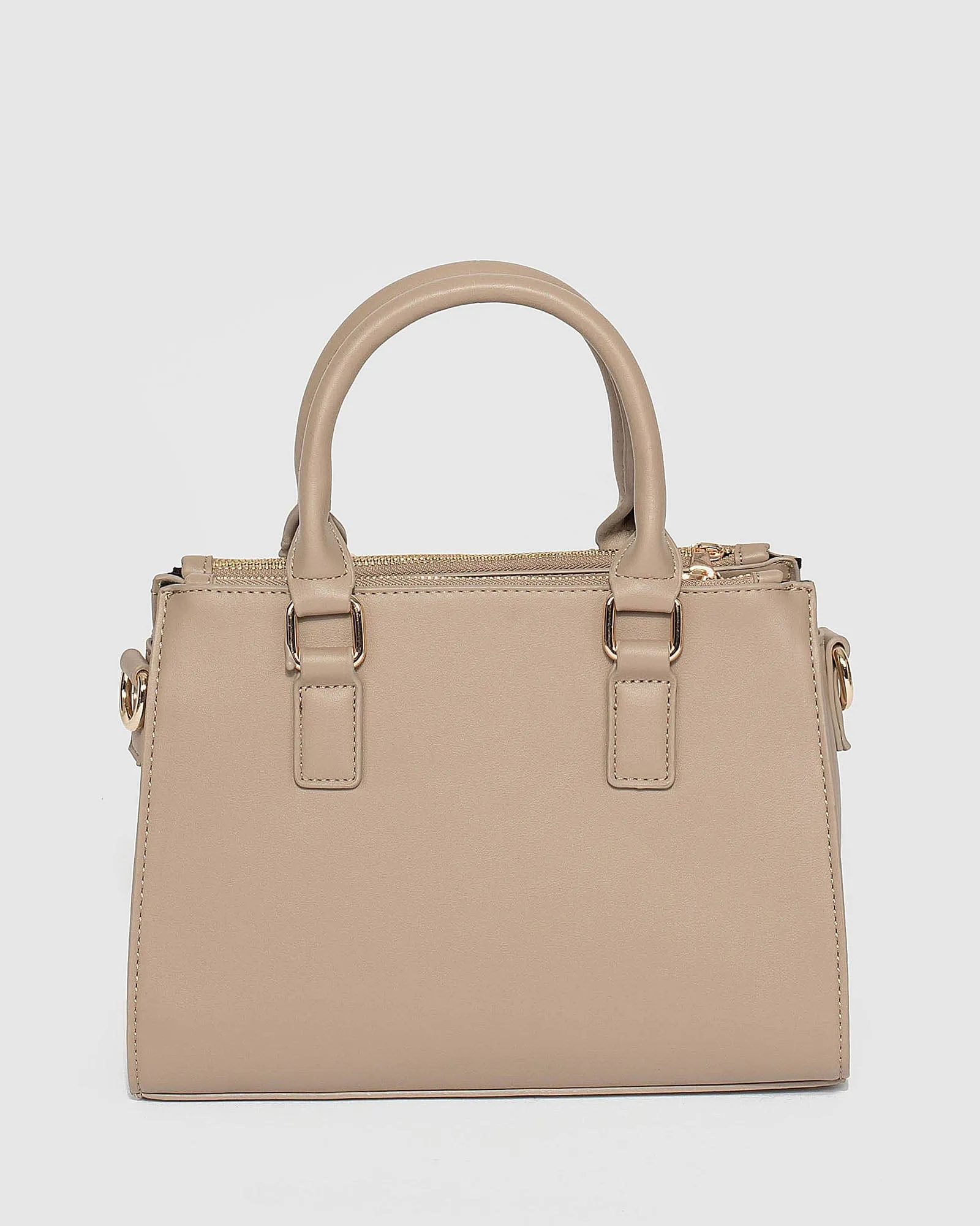 Taupe Stef Zip Mini Bag
