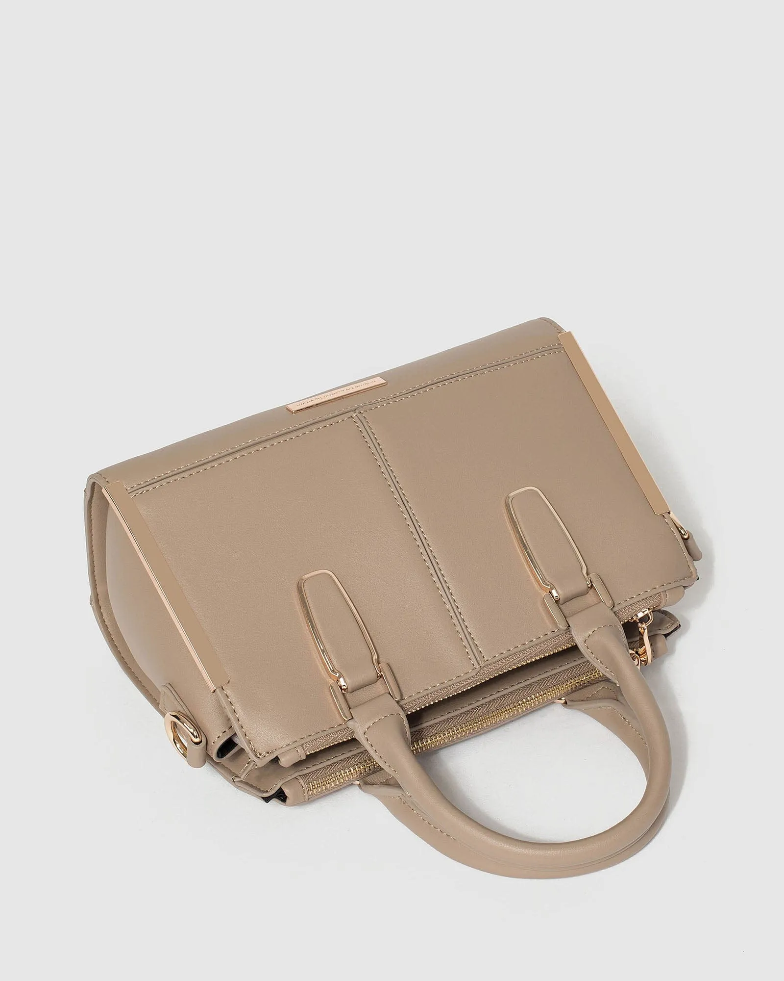 Taupe Stef Zip Mini Bag