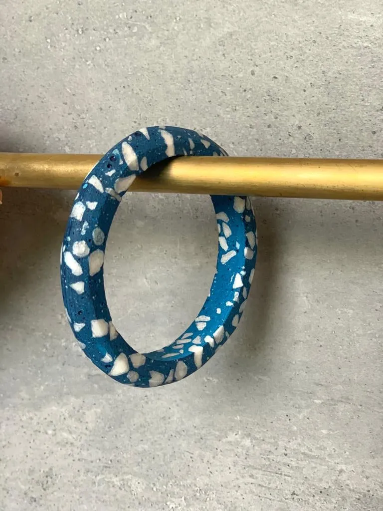 Terrazzo Blue Bracelets by Cluster
