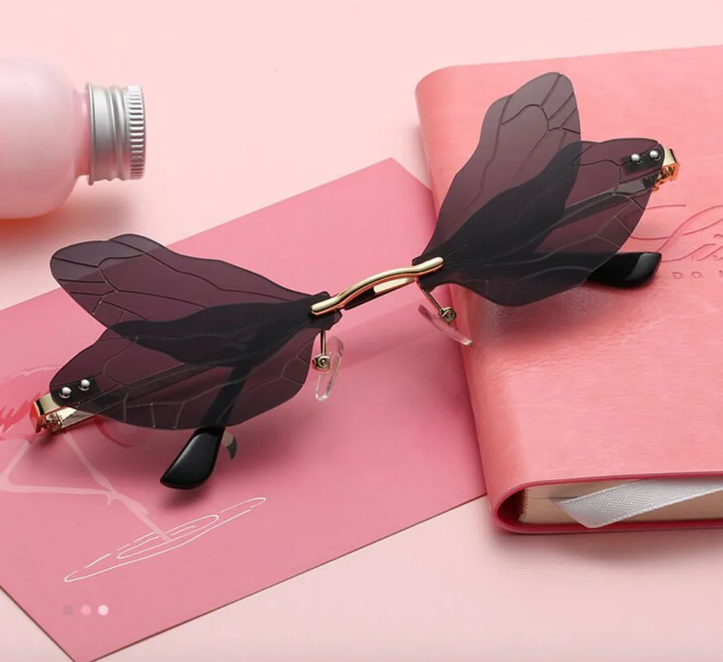 Trendy Pixie Fairy-Wing Sunglasses