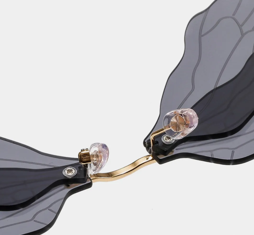 Trendy Pixie Fairy-Wing Sunglasses