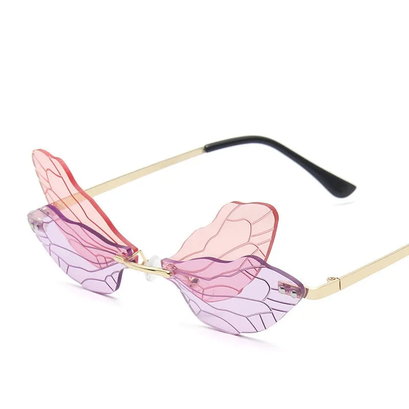 Trendy Pixie Fairy-Wing Sunglasses