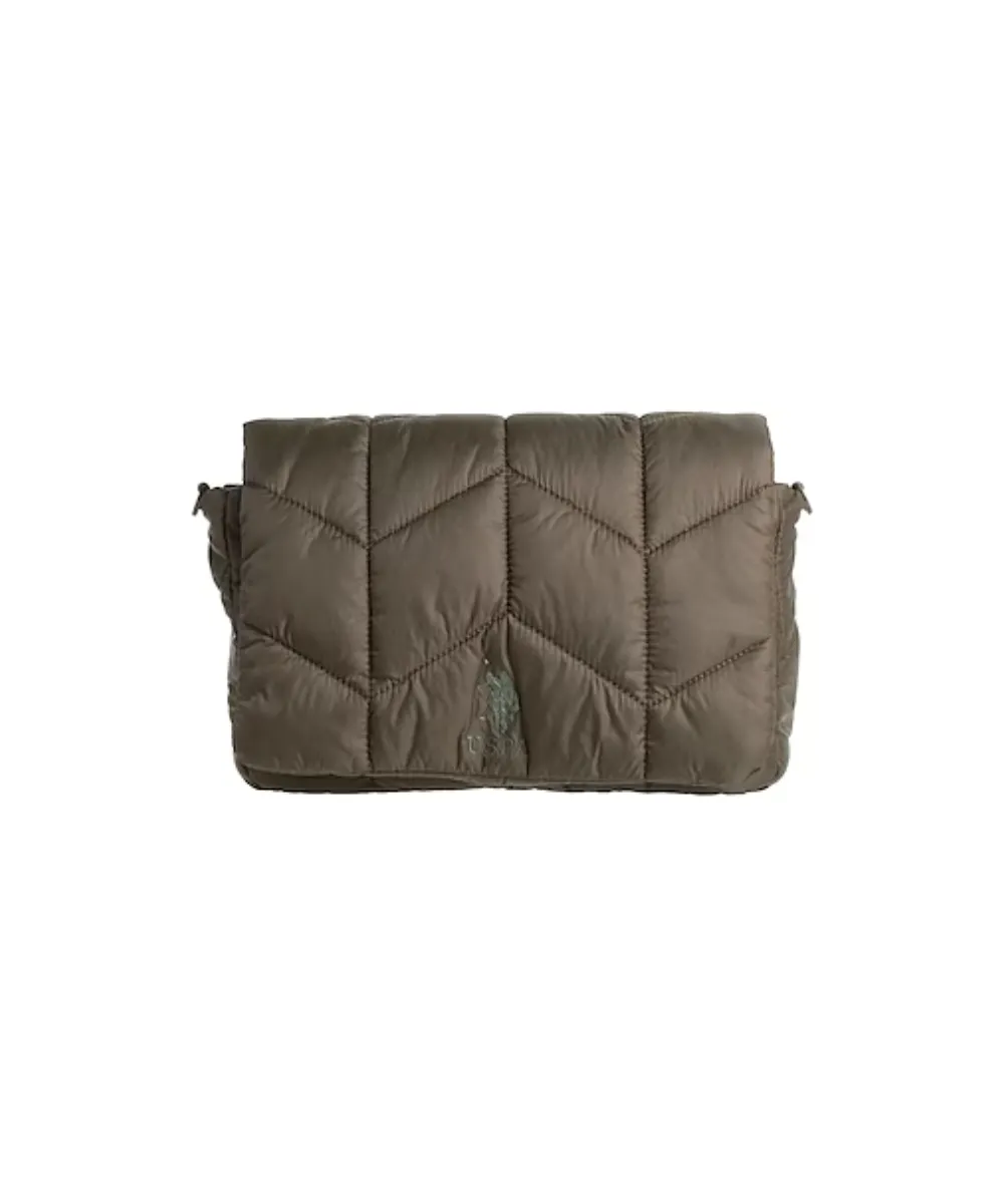 US POLO ASSN. MEN CAPE GIRARDEAU FLAP BAG NYLON IN BEIGE