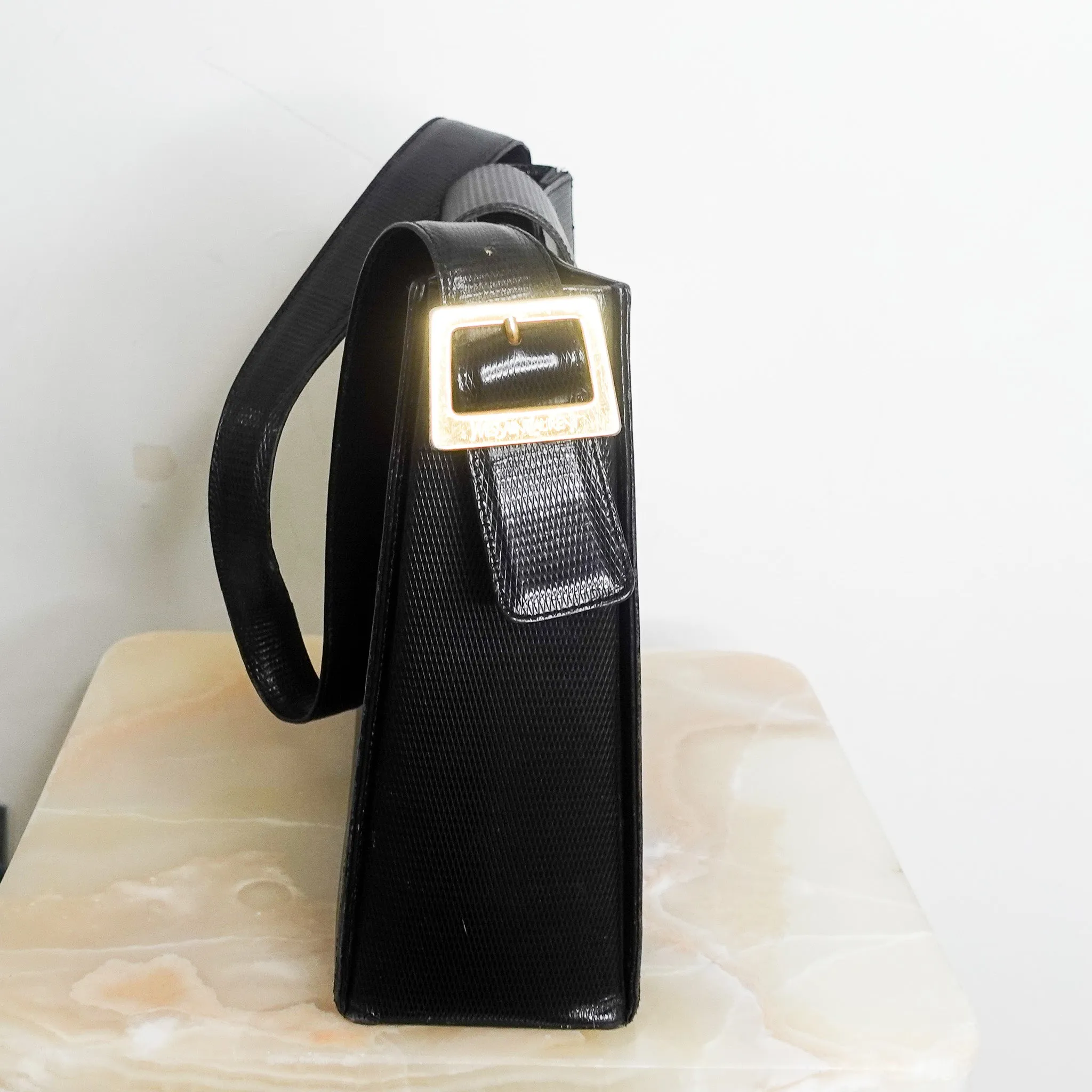 Vintage textured leather tote (final sale)