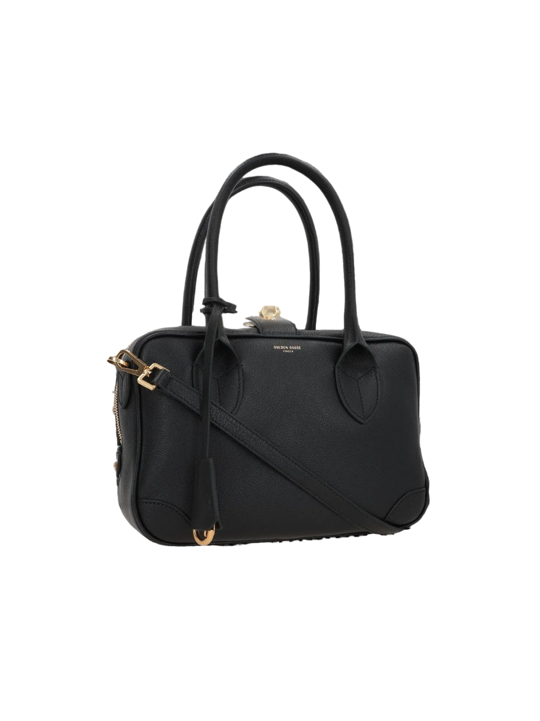 Vita Grainy Leather Handbag