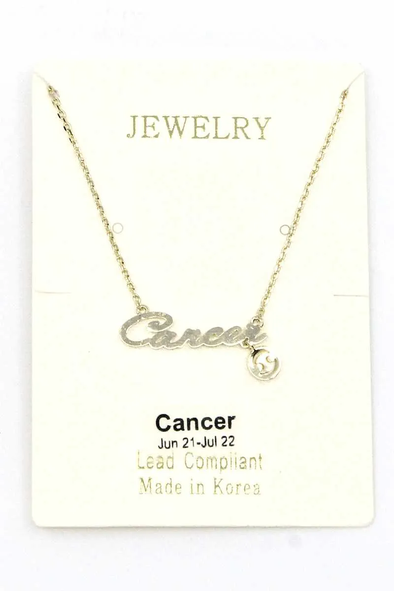 Zodiac Necklace
