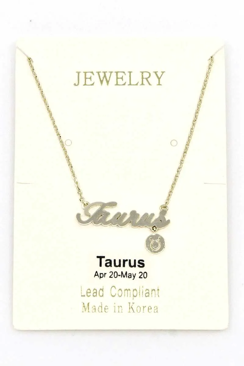 Zodiac Necklace