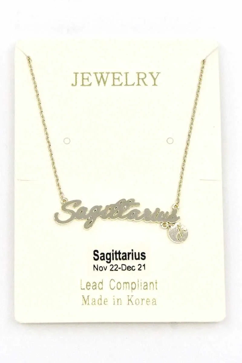 Zodiac Necklace