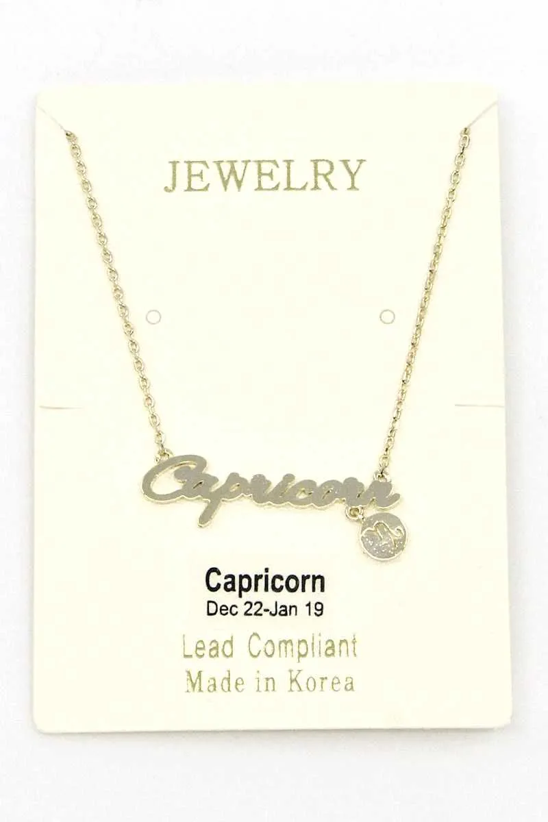 Zodiac Necklace
