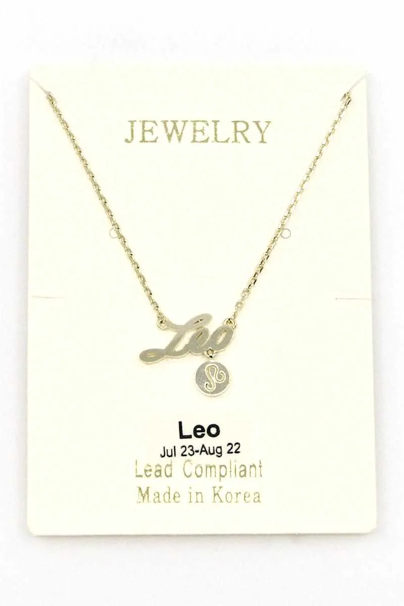 Zodiac Necklace