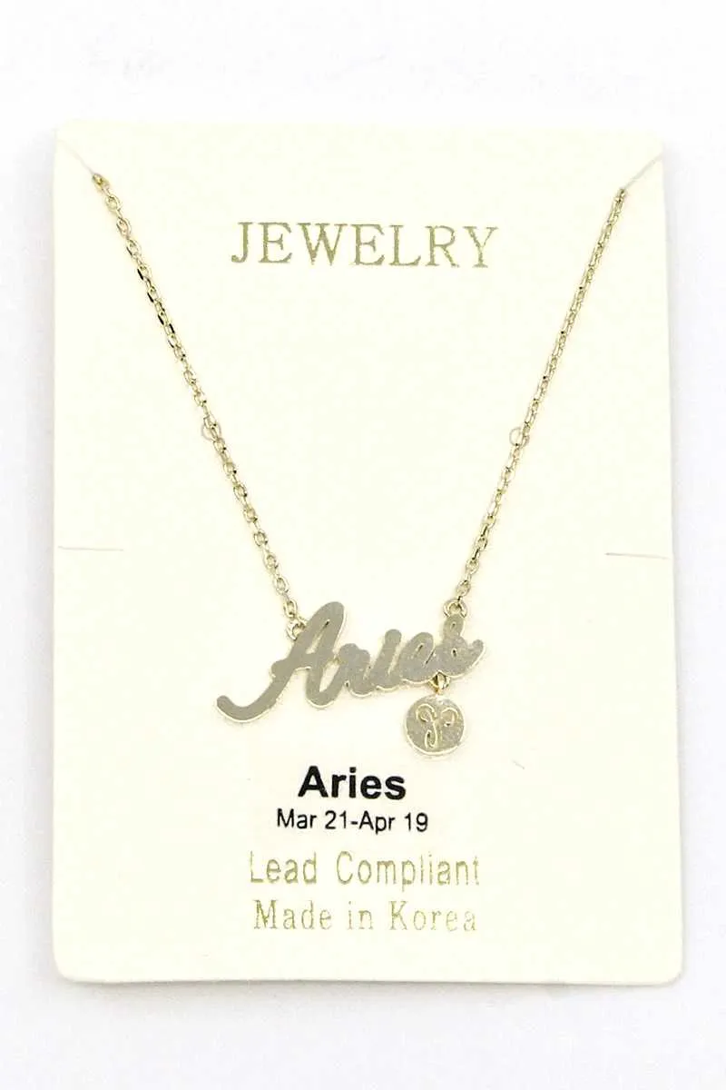 Zodiac Necklace