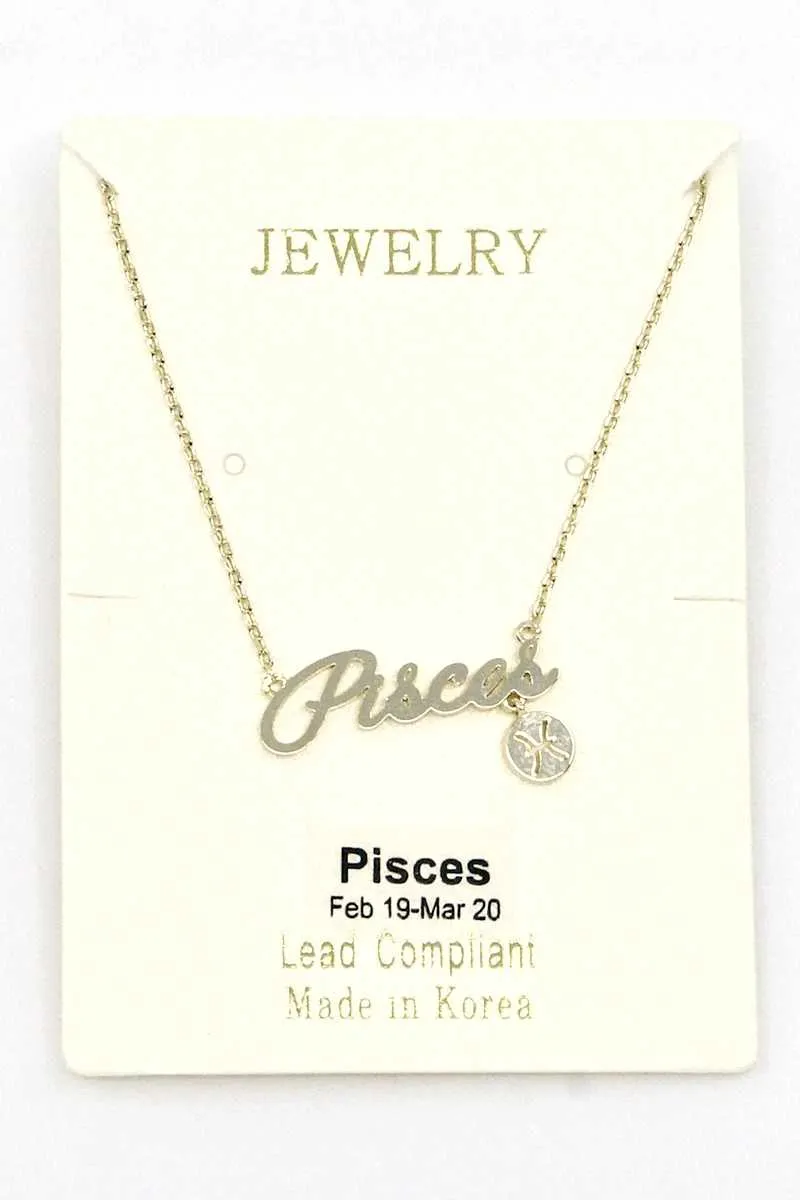 Zodiac Necklace