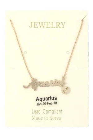 Zodiac Necklace