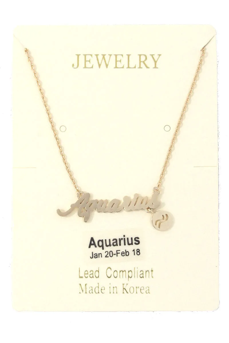 Zodiac Necklace